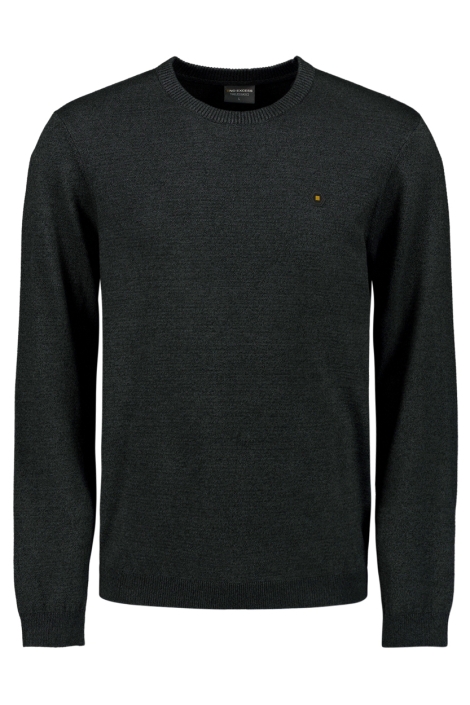 NO-EXCESS pullover crewneck 2 coloured melang